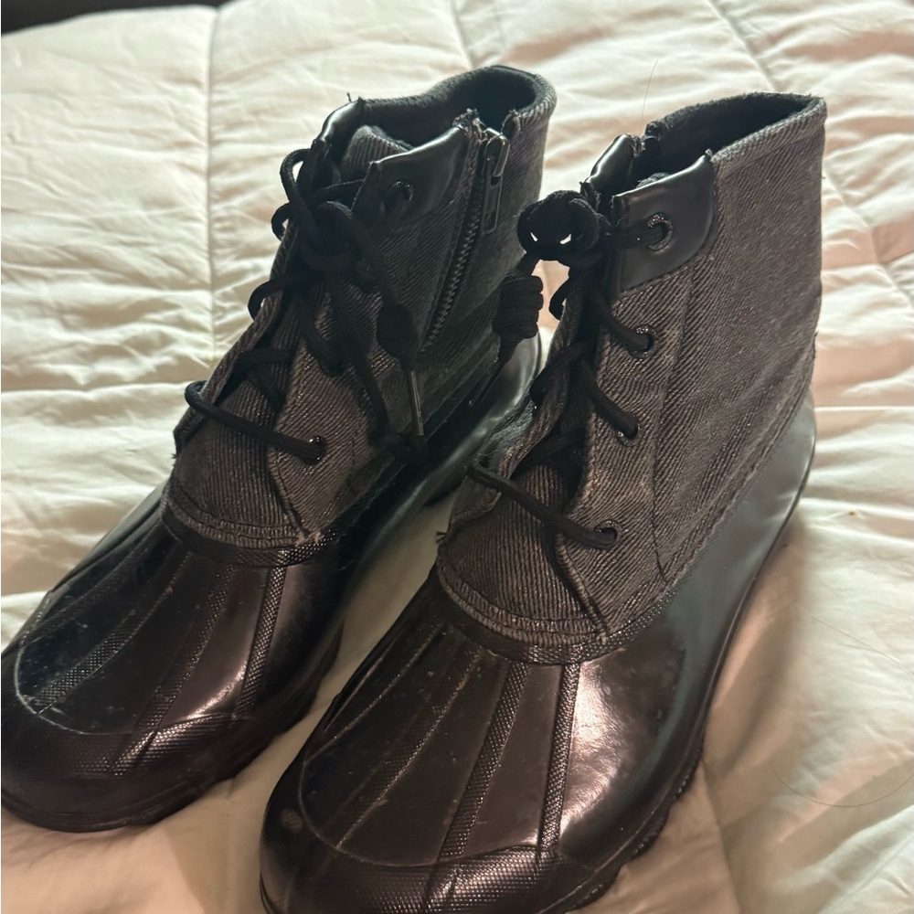 Sperry Women's Black Waterproof Boots